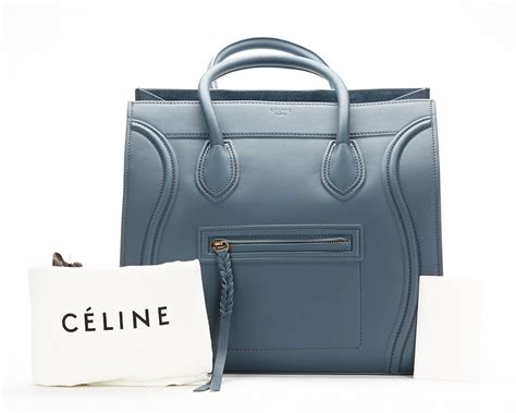 celine nano luggage tote blue|celine large phantom luggage tote.